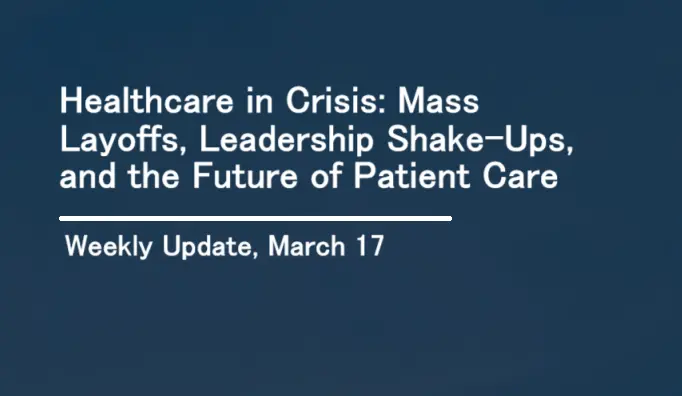 Weekly Health Updates 17th March 2025
