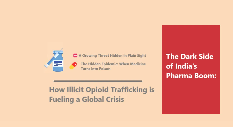 Exposing the Dark Side of Drug Exports in India Illicit Opioids
