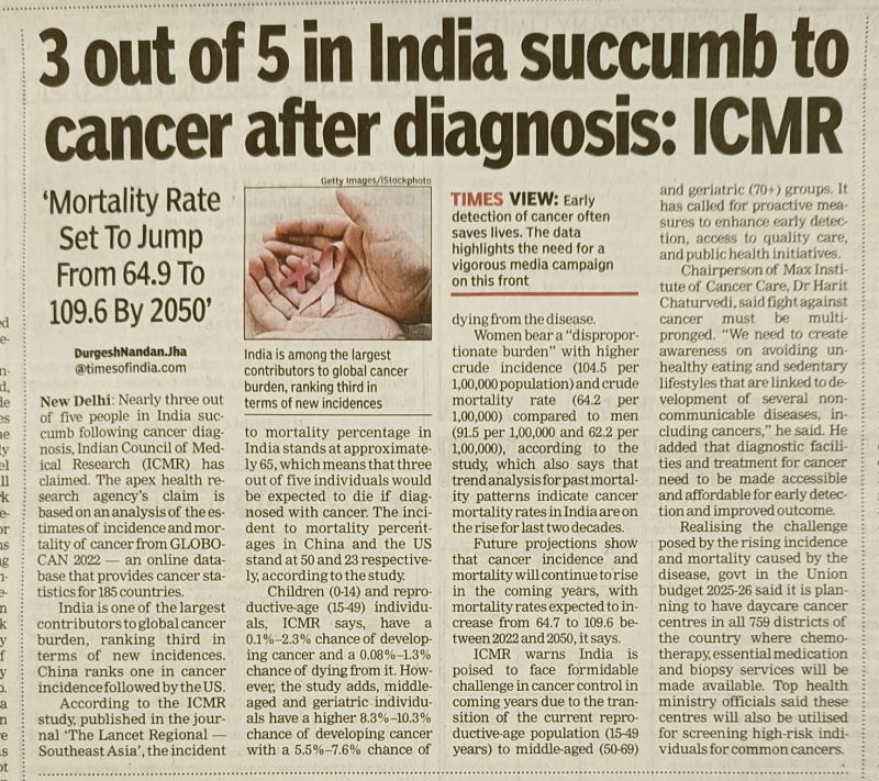 India Cancer Diagnosis