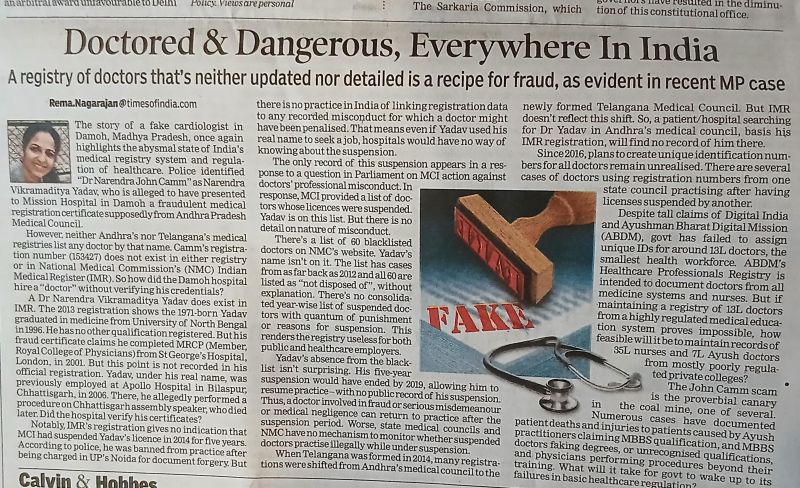 Doctored and Dangerous